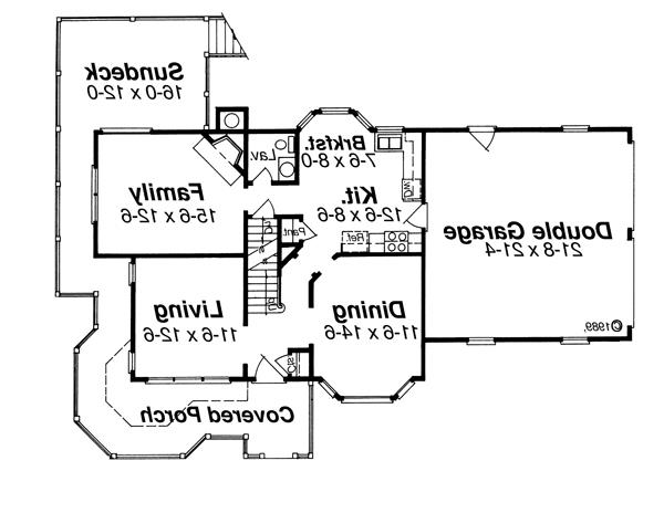 First Floor image of SOMERSET House Plan